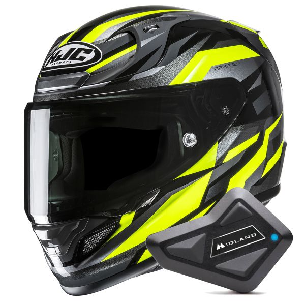 Integrale HJC RPHA 12 Dravix MC3H + Kit Bluetooth BT Mini