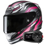 Casque Integrale HJC RPHA 12 Dravix MC8SF + Kit Bluetooth 5S Solo