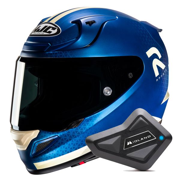 Integrale HJC RPHA 12 Enoth MC2SF + Kit Bluetooth BT Mini