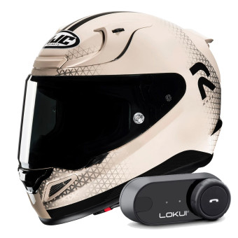 Integrale HJC RPHA 12 Enoth MC9 + Kit Bluetooth Lokui K30