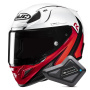 Casque Integrale HJC RPHA 12 Kos MC1 + Kit Bluetooth BT Mini