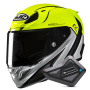Casque Integrale HJC RPHA 12 Kos MC3H + Kit Bluetooth BT Mini
