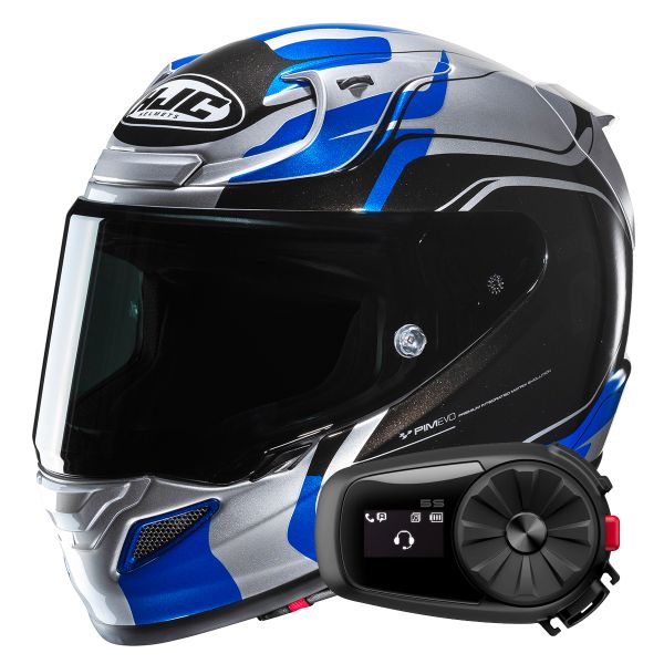 Integrale HJC RPHA 12 Lawin MC2+Kit Bluetooth 5S Solo