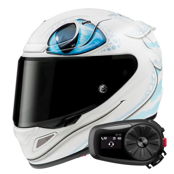 Integrale HJC RPHA 12 Light Fury Universal MC2 + Kit Bluetooth 5S solo Integrale HJC RPHA 12 Light Fury Universal MC2 + Kit Bluetooth 5S solo