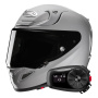 Casque Integrale HJC RPHA 12 N. Grey+ Kit Bluetooth 5S Solo