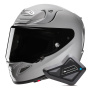 Casque Integrale HJC RPHA 12 N. Grey + Kit Bluetooth BT Mini