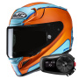 Casque Integrale HJC RPHA 12 Respon MC27SF + Kit Bluetooth 5S Solo