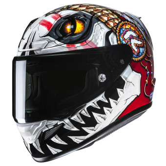 Casque Integrale HJC RPHA 12 Skully MC1