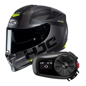 Integrale HJC RPHA 70 Balius MC5SF + Kit Bluetooth Sena 5S Solo