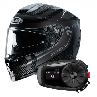 Integrale HJC RPHA 70 Carbon Reple MC5 + Kit Bluetooth Sena 5S Solo