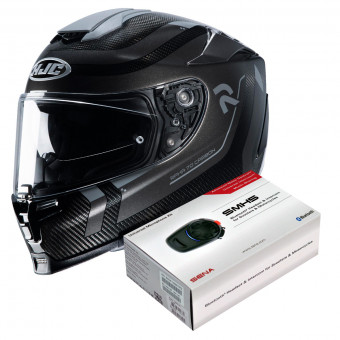 Integrale HJC RPHA 70 Carbon Reple MC5 + Kit Bluetooth Sena SMH5