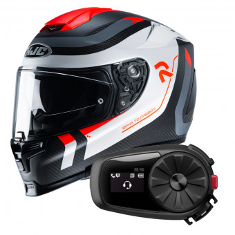 Integrale HJC RPHA 70 Carbon Reple MC6HSF + Kit Bluetooth Sena 5S Solo