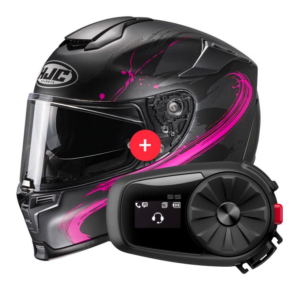 Integrale HJC RPHA 70 Erin MC8SF + Kit Bluetooth 5S