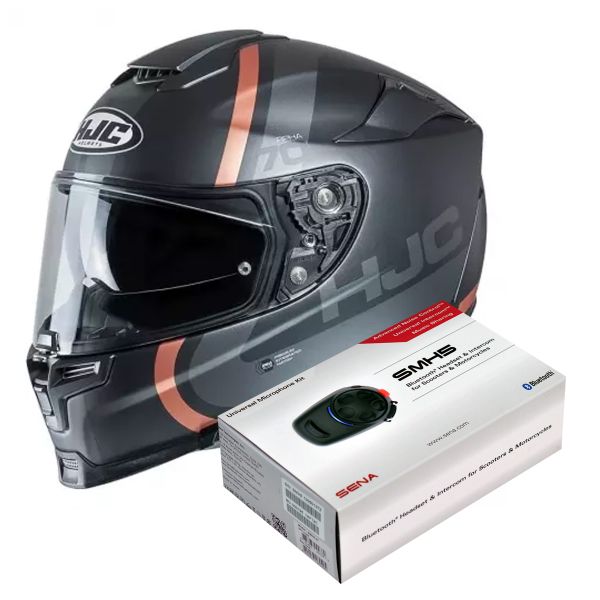 Integrale HJC RPHA 70 Gaon MC9SF + Kit Bluetooth Sena SMH5