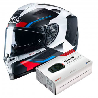 Integrale HJC RPHA 70 Kosis MC21SF + Kit Bluetooth Sena SMH5