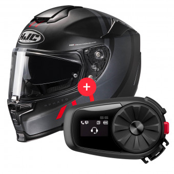 Integrale HJC RPHA 70 Paika MC1SF + Kit Bluetooth 5S