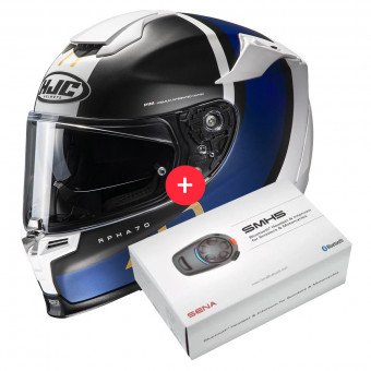 Integrale HJC RPHA 70 Paika MC2SF + Kit Bluetooth SMH5