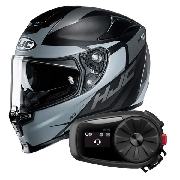 Integrale HJC RPHA 70 Sampra MC5SF + Kit Bluetooth Sena 5S Solo