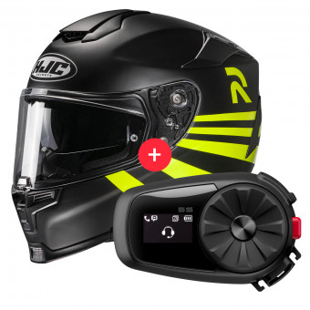 Integrale HJC RPHA 70 Stipe MC3HSF + Kit Bluetooth 5S