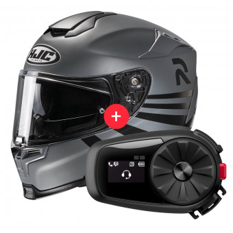 Integrale HJC RPHA 70 Stipe MC5SF + Kit Bluetooth 5S