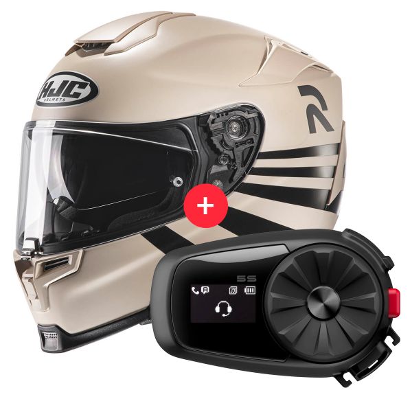Integrale HJC RPHA 70 Stipe MC9SF + Kit Bluetooth 5S