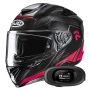 Casque Integrale HJC RPHA 72 Carbon Fynex MC1 + Kit bluetooth 5R Lite Solo