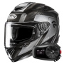 Casque Integrale HJC RPHA 72 Carbon Fynex MC5 + Kit Bluetooth 5S Solo
