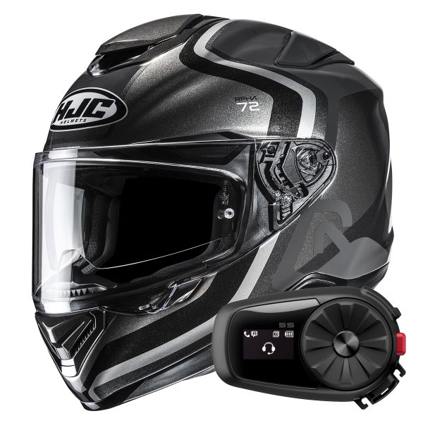 Integrale HJC RPHA 72 Ernem MC5 + Kit Bluetooth 5S Solo