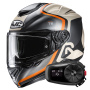 Casque Integrale HJC RPHA 72 Ernem MC7SF + Kit Bluetooth 5S Solo