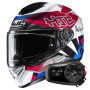 Casque Integrale HJC RPHA 72 Goldy MC21 + Kit Bluetooth 5S Solo