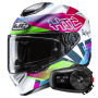 Casque Integrale HJC RPHA 72 Goldy MC84SF + Kit Bluetooth 5S Solo