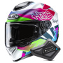 Casque Integrale HJC RPHA 72 Goldy MC84SF + Kit Bluetooth BT Mini