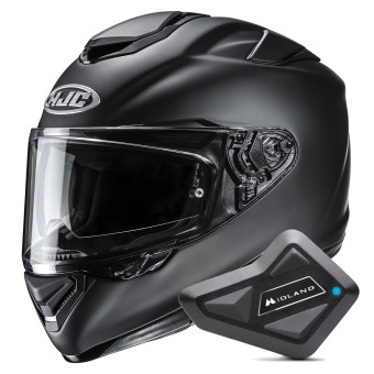 Integrale HJC RPHA 72 Matte Black + Kit Bluetooth BT Mini