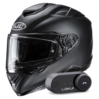 Casque Integrale HJC RPHA 72 Matte Black + Kit Bluetooth Lokui K30 Casque Integrale HJC RPHA 72 Matte Black + Kit Bluetooth Lokui K30