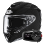 Casque Integrale HJC RPHA 72 Metal Black + Kit Bluetooth 5S Solo