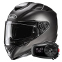 Casque Integrale HJC RPHA 72 Semi Flat Titanium + Kit Bluetooth 5S Solo
