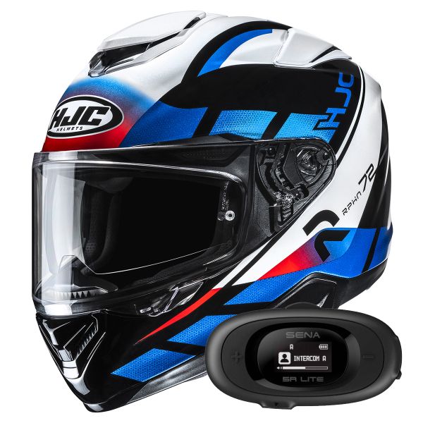 Integrale HJC RPHA 72 Value MC21 + Kit bluetooth 5R Lite Solo