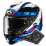 Casque Integrale HJC RPHA 72 Value MC21 + Kit Bluetooth BT Mini