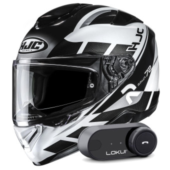 Integrale HJC RPHA 72 Value MC5 + Kit Bluetooth Lokui K30