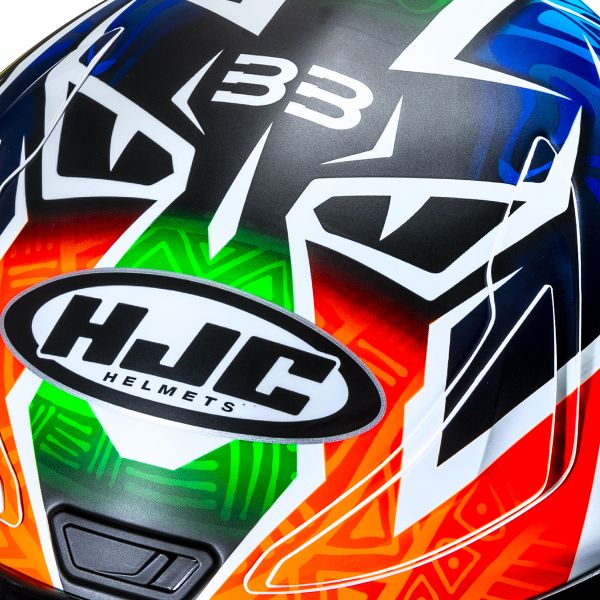 HJC RPHA1 Binder Replica 2024 MC27SF + Kit Bluetooth Lokui K30