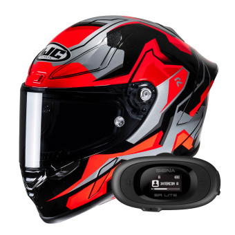 Integrale HJC RPHA1 Nomaro MC1 + Kit bluetooth 5R Lite Solo