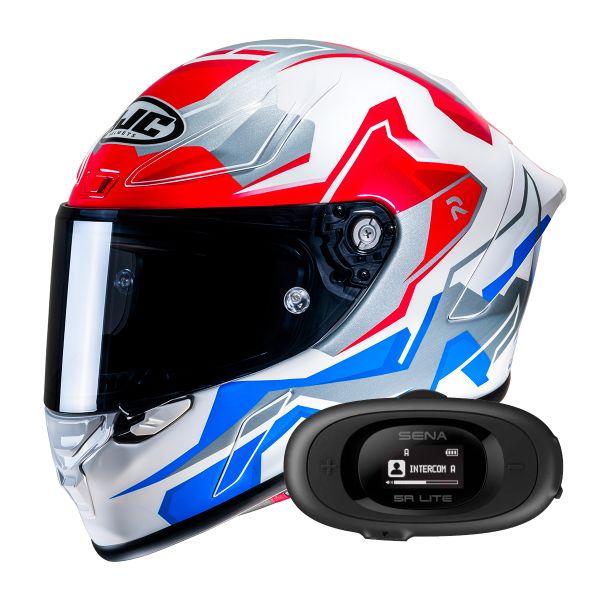 Integrale HJC RPHA1 Nomaro MC21 + Kit bluetooth 5R Lite Solo