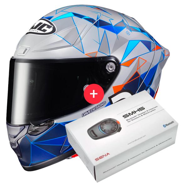 Integrale HJC RPHA1 Pol Espargaro Replica MC2SF + Kit Bluetooth SMH5