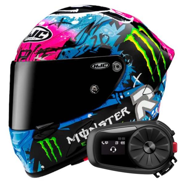 Integrale HJC RPHA1 Quartararo Le Mans SP 2024 + Kit Bluetooth 5S Solo Integrale HJC RPHA1 Quartararo Le Mans SP 2024 + Kit Bluetooth 5S Solo