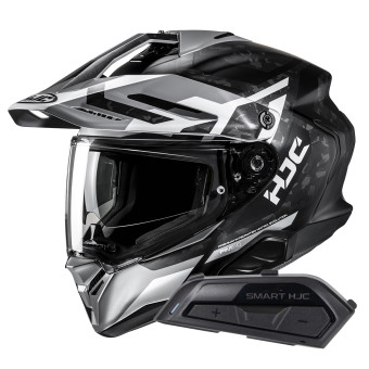 Casque Integrale HJC RPHA60 Dakar MC5SF + Kit Bluetooth Smart 21B