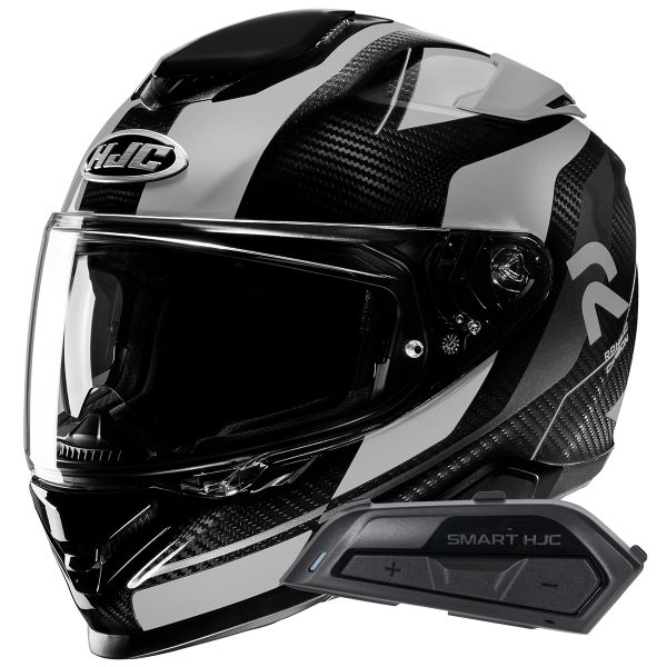 Integrale HJC RPHA71 Carbon Hamil MC5 + Kit Bluetooth Smart 21B
