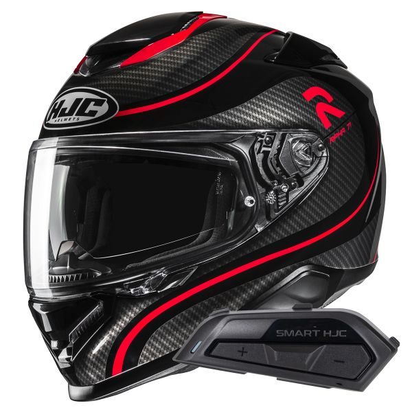 Integrale HJC RPHA71 Cleta MC1 + Kit Bluetooth Smart 21B