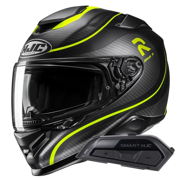 Integrale HJC RPHA71 Cleta MC3HSF + Kit Bluetooth Smart 21B