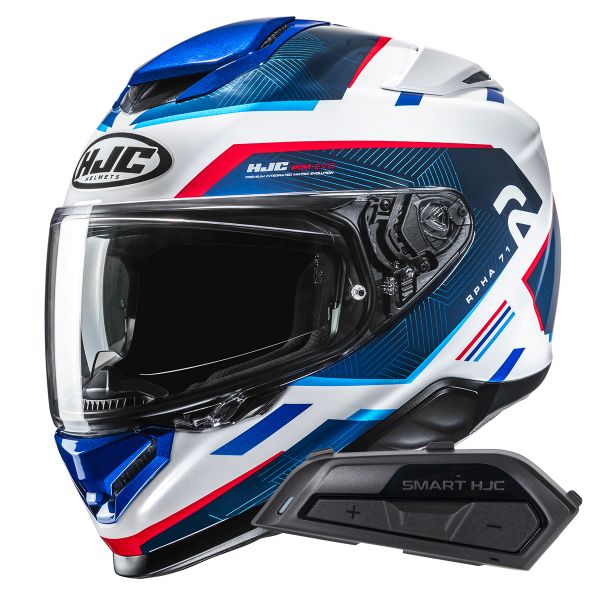 Integrale HJC RPHA71 Ellon MC21 + Kit Bluetooth Smart 21B