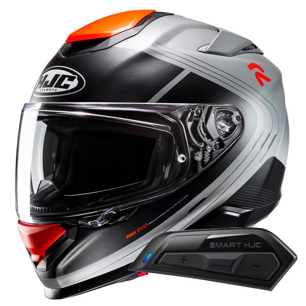 Integrale HJC RPHA71 Frepe MC7SF + Kit Bluetooth Smart 11B